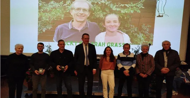 photo  quatre acteurs de la commune de changé ont été mis à l’honneur lors de la traditionnelle cérémonie des vœux du maire.  &copy;  le maine libre 