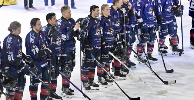 photo  dans leur iceparc d’angers, les ducs avaient obtenu leur billet pour la finale de la continental cup. ils y sont.  &copy;  sebastien aubinaud 
