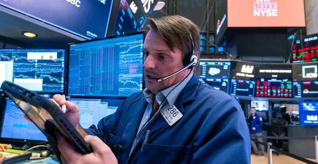 photo  un trader à la bourse de new york (états-unis), en novembre 2015.  &copy;  spencer platt / getty images via afp 