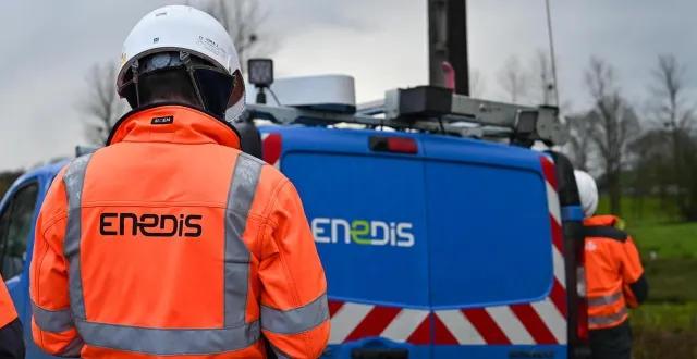 photo  24 000 foyers ont été touchés par une coupure d’électricité au mans, à changé et à ruaudin.  &copy;  elsa rancel / ouest-france 