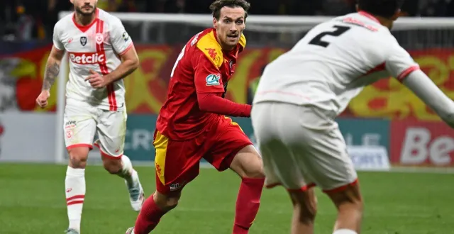 photo  milan robin et le mans fc se déplaceront à reims le 3 février 2026, en huitième de finale de la coupe de france.  &copy;  photo : le maine libre - denis lambert 