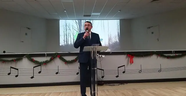 photo  à l’occasion de la cérémonie des vœux, jean-yves lecoq, maire de mulsanne, a présenté le bilan de l’année 2025 et les projets qui vont se poursuivre en 2026.  &copy;  ouest-france 