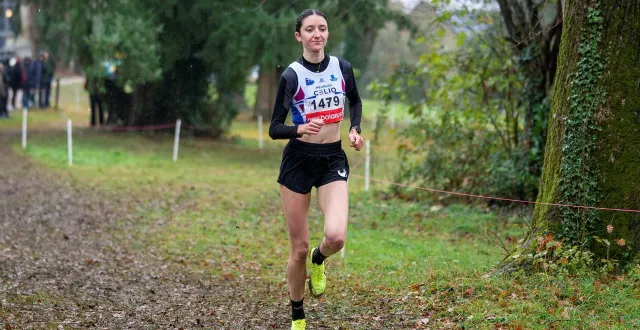 photo  cerizay, dimanche 23 novembre. bien qu’adepte du cross-country, garance fradin ne raffole pas des conditions hivernales.  &copy;  co – thomas nyd 