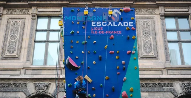 photo  la fête du sport, un des événements financés par les excédents des jeux olympiques 2024  &copy;  vincent koebel / nurphoto via afp 