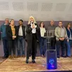 photo martine crnkovic, très émue, a pu remercier à travers son discours les habitants de louailles, en présence de l’ensemble de l’équipe municipale.