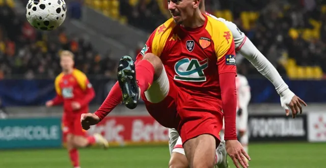 photo  le mans fc et antoine rabillard, ici contre nancy en seizième de finale de coupe de france, dimanche 11 janvier 2026, recevront laval le 7 février.  &copy;  photo : le maine libre - denis lambert 