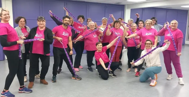 photo  la joie et la bonne humeur règnent toujours chez les adhérentes de l’association sées pour elles quand il s’agit de repousser ses limites  &copy;  fournie par isabelle potin 