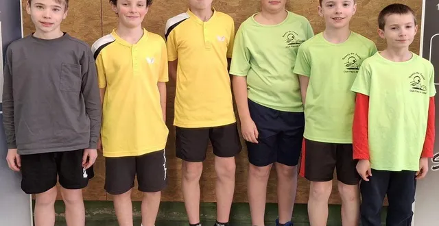 photo  résultats prometteurs pour les benjamins et minimes.  &copy;  ttc sillé-le-guillaume 