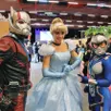 photo  au geek life du mans, une cendrillon sarthoise était venue s’afficher aux côtés des personnages de marvel ant-man et la guêpe. 