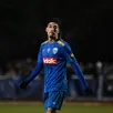 photo  nassim sabihi, ici lors du 16e de finale de coupe de france, perdu (6-0) contre strasbourg (l1), samedi 10 janvier 2026. ce fut donc son dernier match sous les couleurs de l’us avranches (manche, n2). 
