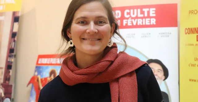photo  sigrid tiberghien, la programmatrice des films de l’emeraude-cinémas.  &copy;  ouest-france 