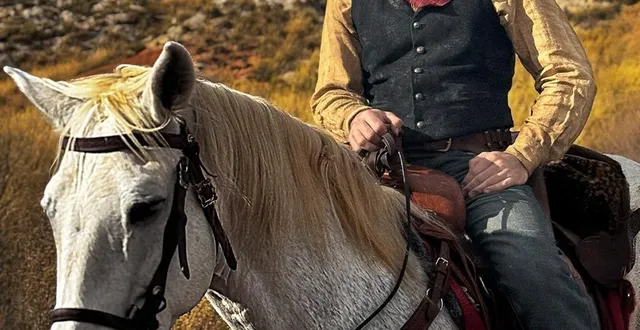 photo  alban lenoir sera lucky luke pour disney+ en 2026.  &copy;  disney 