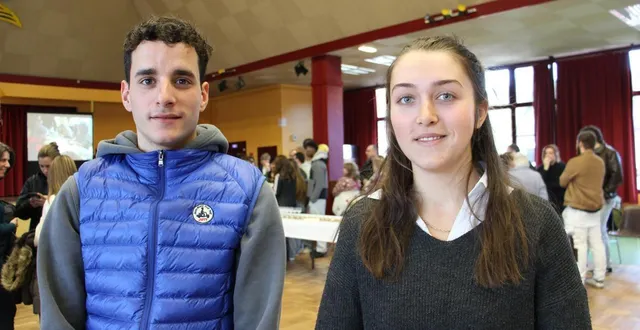 photo  mehdi lelièvre est champion de france des apprentis de trot monté 2025 et elsa medan a été sacrée meilleure apprentie de france 2025 en palefrenier soigneur.  &copy;  ouest-france 