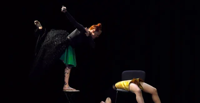 photo  laure mazeaud et faustine berardo présenteront surfaces sensibles salle gérard-philipe, mardi soir.  &copy;  judith arazi 