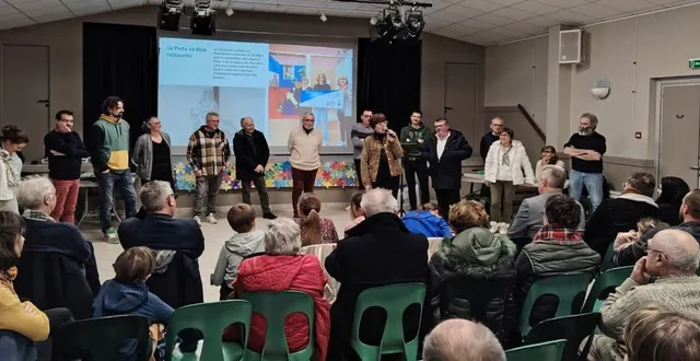 photo  la cérémonie des vœux a eu lieu le 9 janvier dernier.  &copy;  co 