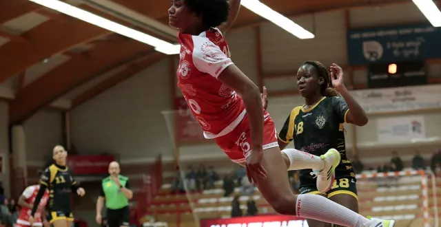 photo  maëlle caillaud a joué un rôle précieux dans la victoire des celloises face à fleury, samedi 10 janvier 2026.  &copy;  co - benoit felace 
