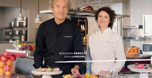 photo  teyssier et clotilde apparaissent désormais ensemble dans le nouveau générique d'