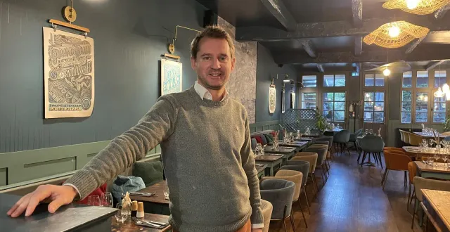 photo  alexandre berrurier, propriétaire du prieuré à locronan : 