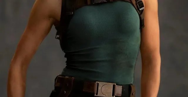 photo  sophie turner incarnera lara croft dans la série de prime video 