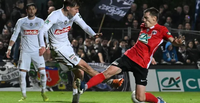 photo  le 19 décembre, le vhf a fait armes égales avec angers sco.  &copy;  jérôme fouquet/ouest-france. 