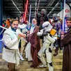 photo le geek life, festival dédié à la pop culture, aux mangas, aux jeux vidéo et au cosplay, se déroule ce week-end au centre des expositions du mans.