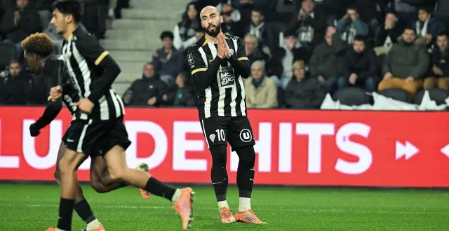 photo  face à son possible futur club, avec lequel le sco négocie, himad abdelli sera absent pour angers-om.  &copy;  josselin clair 