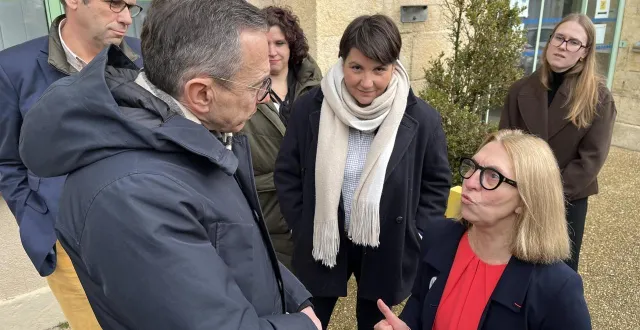 photo  l’ancien ministre de l’intérieur était ce 16 janvier 2026 à conlie, dans la sarthe.  &copy;  ouest-france 