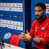 photo  gaël clichy, l’entraîneur du sm caen. 