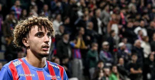 photo  mohamed hafid, milieu offensif du sm caen. photographe : martin roche / ouest-france  &copy;  martin roche, ouest-france 