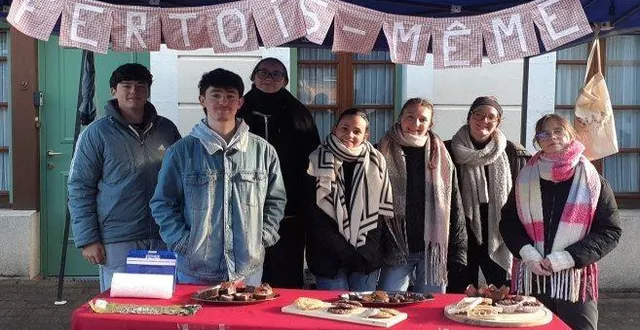 photo  les jeunes de l’association fertois-même projettent un jumelage avec la ville de tryavna en bulgarie.  &copy;  ouest-france 