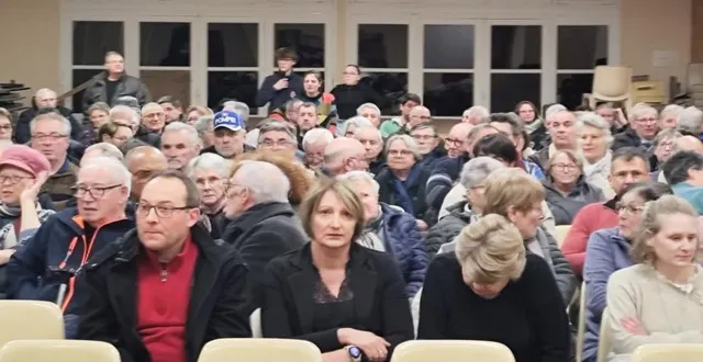 photo  andré trottet a présenté ses vœux à ses administrés, samedi dernier.  &copy;  ouest-france 