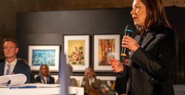 photo  angers, jeudi 15 janvier 2026. florence dabin, présidente du département a fait de 2026 l’année de la culture.  &copy;  co 