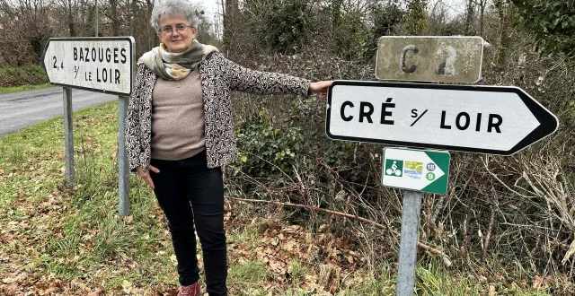 photo  retraitée, âgée de 62 ans, marylène souchard mènera une liste sans étiquette, plutôt marquée à gauche.  &copy;  le maine libre 