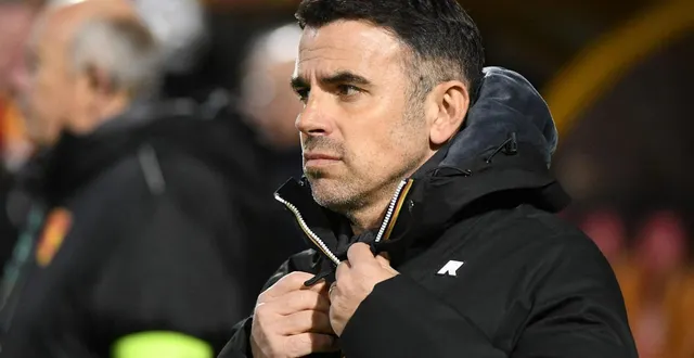 photo  patrick videira, l’entraîneur du mans fc, face à rodez, le 16 janvier 2026.  &copy;  maxppp 