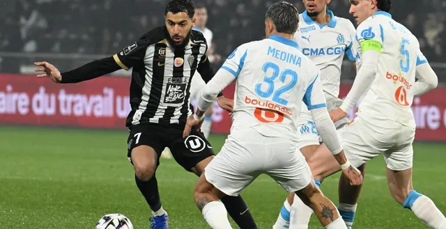 photo  amine sbaï a été en grande difficulté face à l’om.  &copy;  jérôme fouquet/ouest-france 