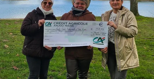 photo  michèle jousse, secrétaire de génération mouvements, vanessa chaplain, présidente de country anim' et amandine douillard, membre de l’association eclas.  &copy;  le maine libre 