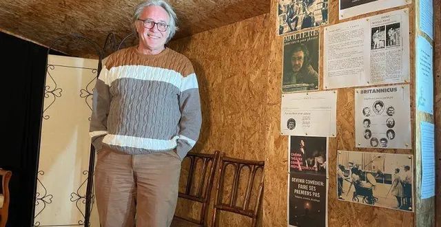 photo  antoine eric jarnet animera ses ateliers théâtre en soirée à partir de 19 h 30 les lundis et jeudis.  &copy;  co 