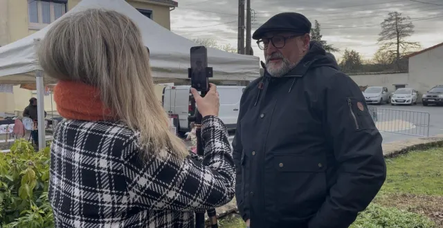 photo  la commune de toutlemonde participe au projet inside out de l’artiste mondialement connu jr.  &copy;  ouest-france 