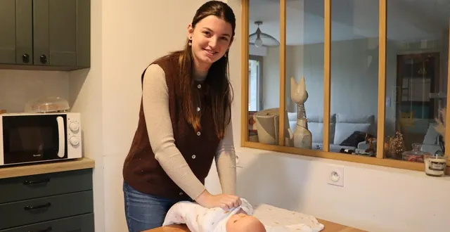 photo  joye gorget a lancé, depuis le 1er janvier 2026, son activité d’accompagnante périnatale qu’elle pratique chez les parents de nouveau-nés ou en passe de le devenir.  &copy;  ouest-france 