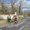 photo  les cyclos castéloriens de retour sur les routes pour une nouvelle saison. 