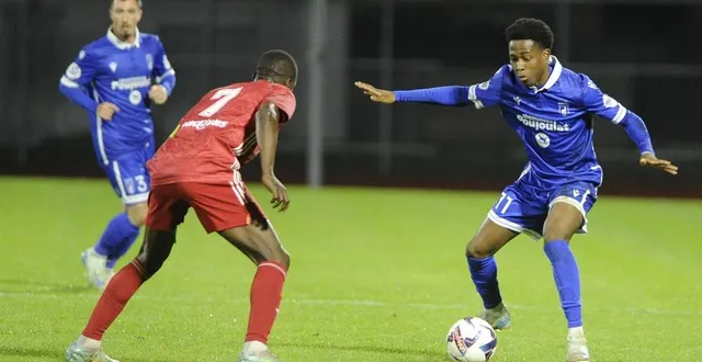 photo  le niortais fawaz tamou a été décisif à vasles.  &copy;  archives co - christophe bernard 