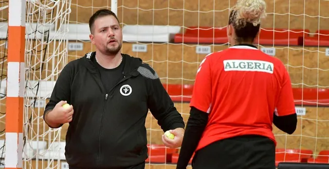 photo  nicolas luck, entraîneur du hbc celles.  &copy;  co - marie delage 
