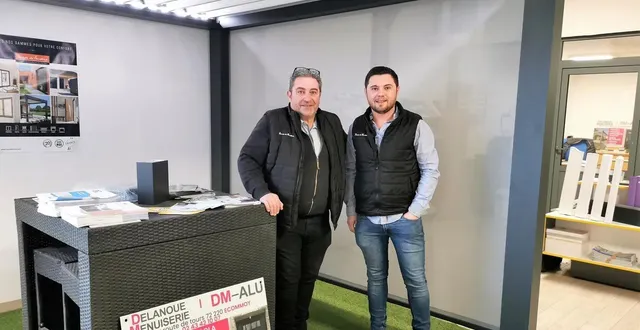 photo  mathieu delanoue reprend l’entreprise créée par son père, christophe.  &copy;  le maine libre. 