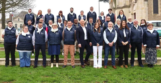 photo  la liste « tous pour sablé » de benoît nicolardot en vue des élections municipales de mars 2026 à sablé-sur-sarthe.  &copy;  ouest-france 