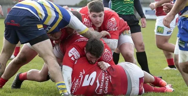 photo  à gradignan, les parthenaisiens ont laissé filer la victoire, dimanche 18 janvier 2026 (39-36).  &copy;  archives co - benoit felace 