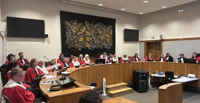 photo  les magistrats de la cour d’appel d’angers ont fait leur rentrée vendredi 16 janvier 2026.  &copy;  ouest-france 