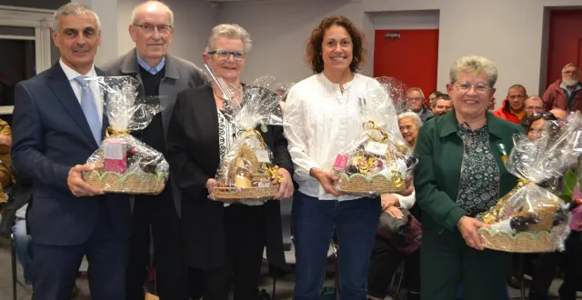 photo  daniel chevalier, claude fournier, liliane ely, laurence girard et claire guérineau.  &copy;  le maine libre 