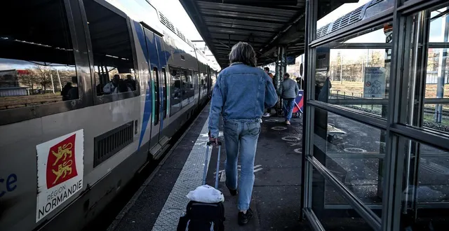 photo  la fréquentation augmente sur les lignes normandes en 2025.  &copy;  martin roche / ouest-france 