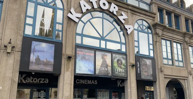 photo  le cinéma du boulevard dupleix à quimper est devenu katorza en 2019.  &copy;  ouest-france 