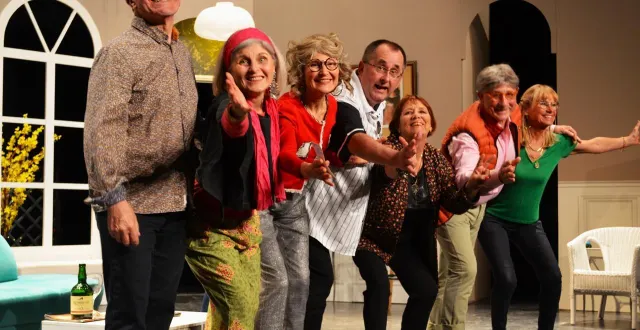 photo  une pièce de boulevard qui promet une soirée fort agréable et divertissante.  &copy;  eric lefebvre 